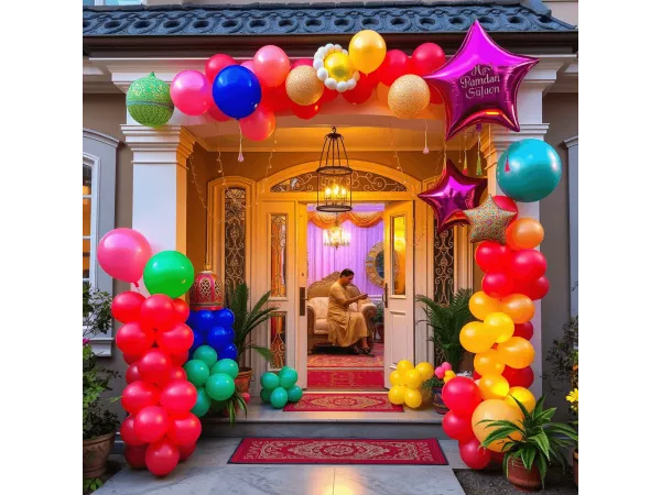 Transform Your Home with Beautiful Ramadan Balloon Decorations