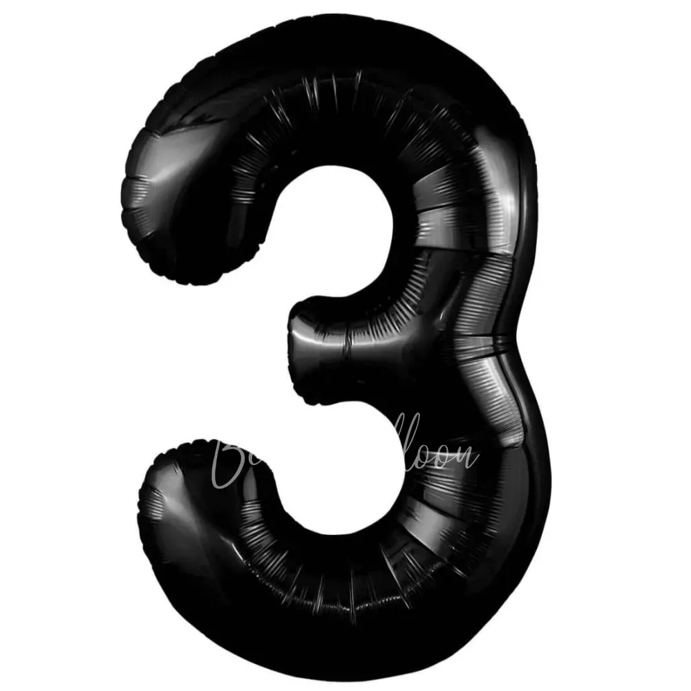 40 " أرقام احباط 3 أسود