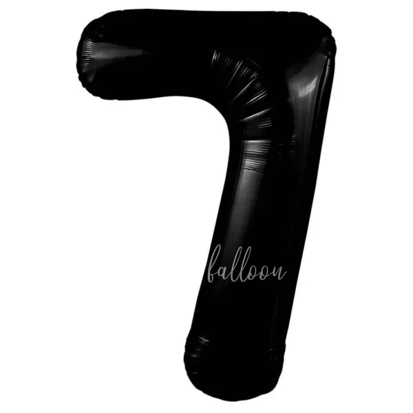 40 " أرقام احباط 7 أسود