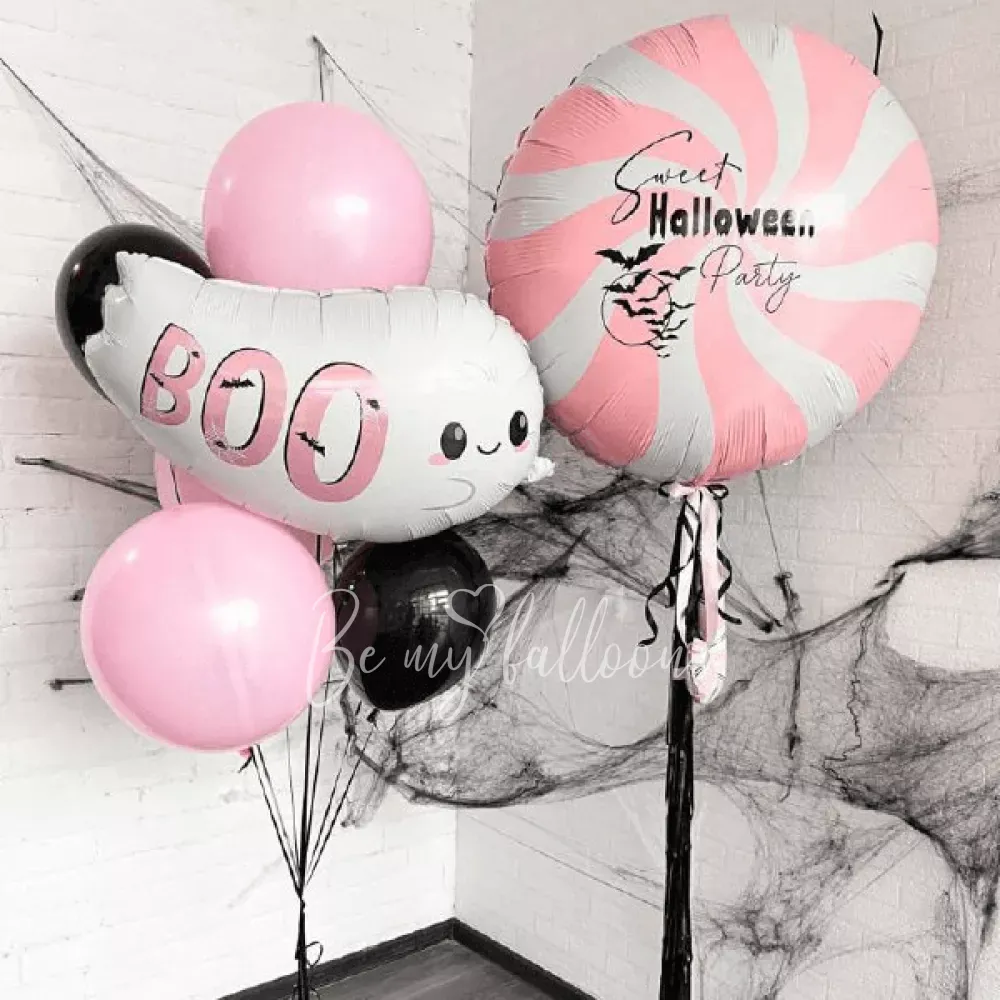 باقة بالونات الهالوين الحلوة