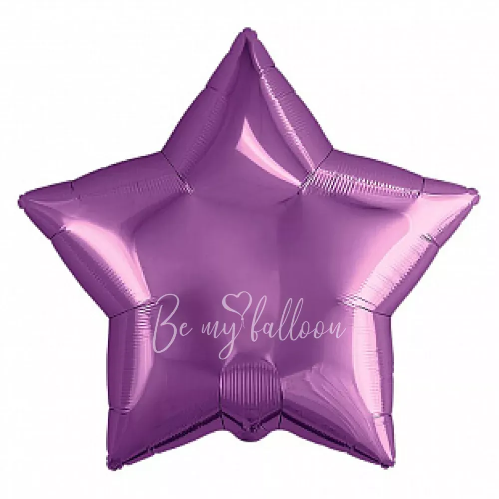 19" Foil Figurine Star Purple