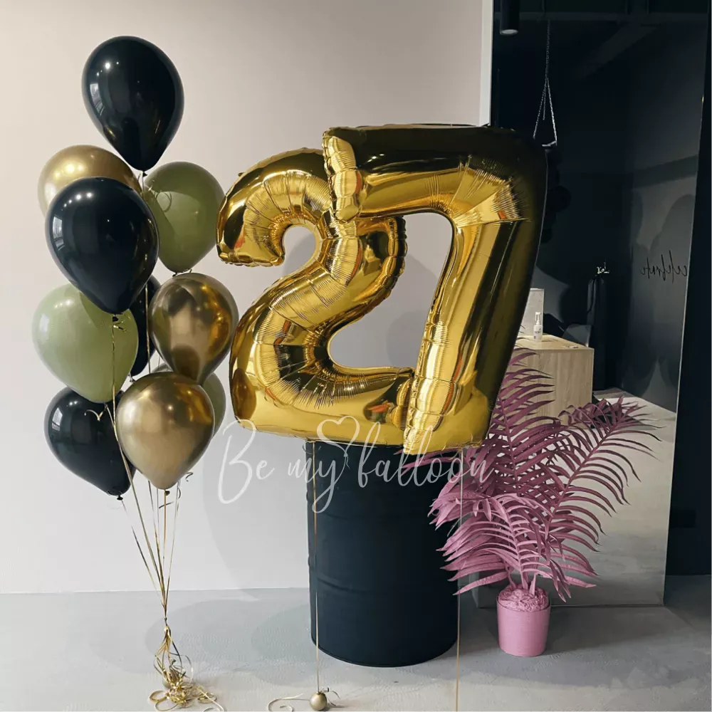 Balloon Bouquet for the 27th anniversary