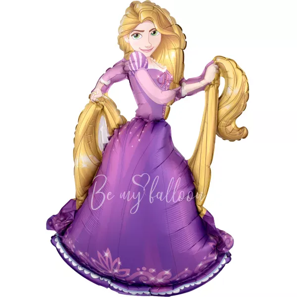45x66cm Air-filled foil Rapunzel balloon