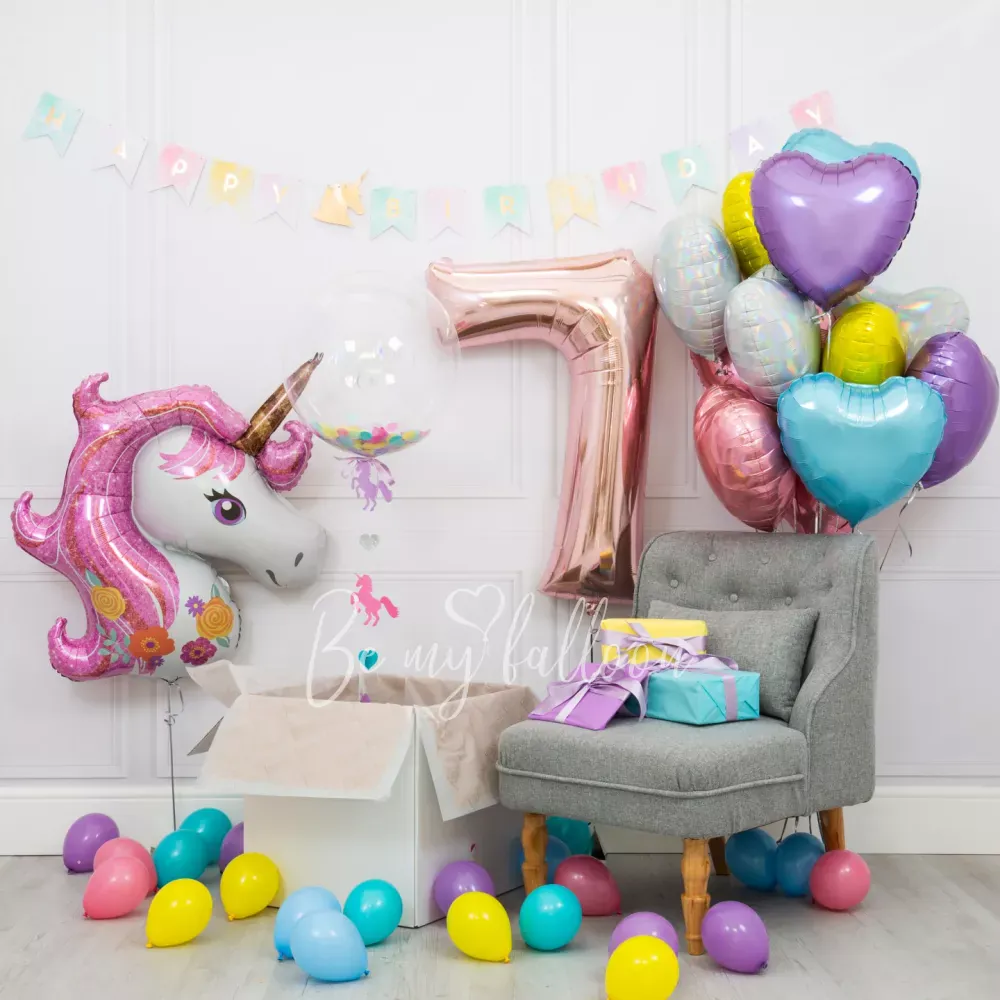 Unicorn Pink Birthday Package