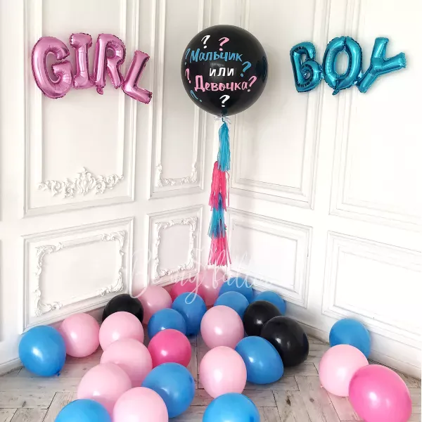 Набор шаров  для фотосессии "Gender Party"
