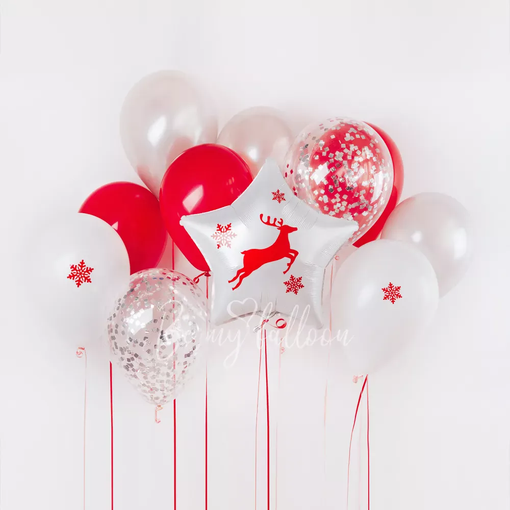 Scandinavian deer Balloon Bouquet