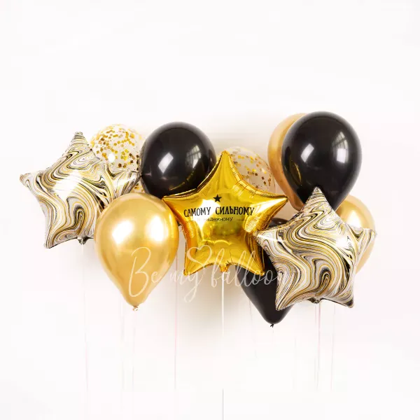 For the Strongest! Balloon bouquet
