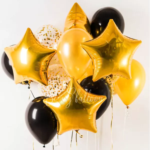 Starlight Night Balloon Bouquet