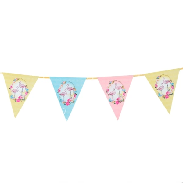 Flamingo bunting