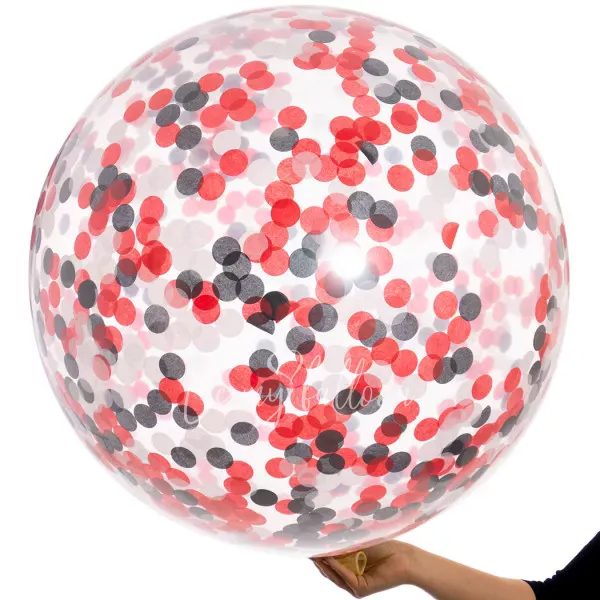 36" Helium latex Watermelon confetti balloon﻿