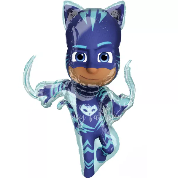 37" Helium foil PJ Masks Catboy balloon