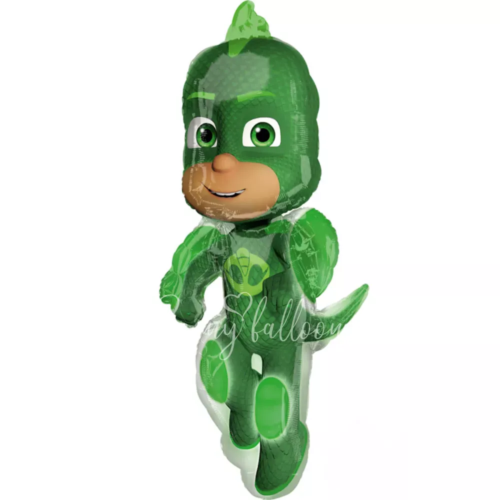 37" Helium foil PJ Masks Gekko balloon