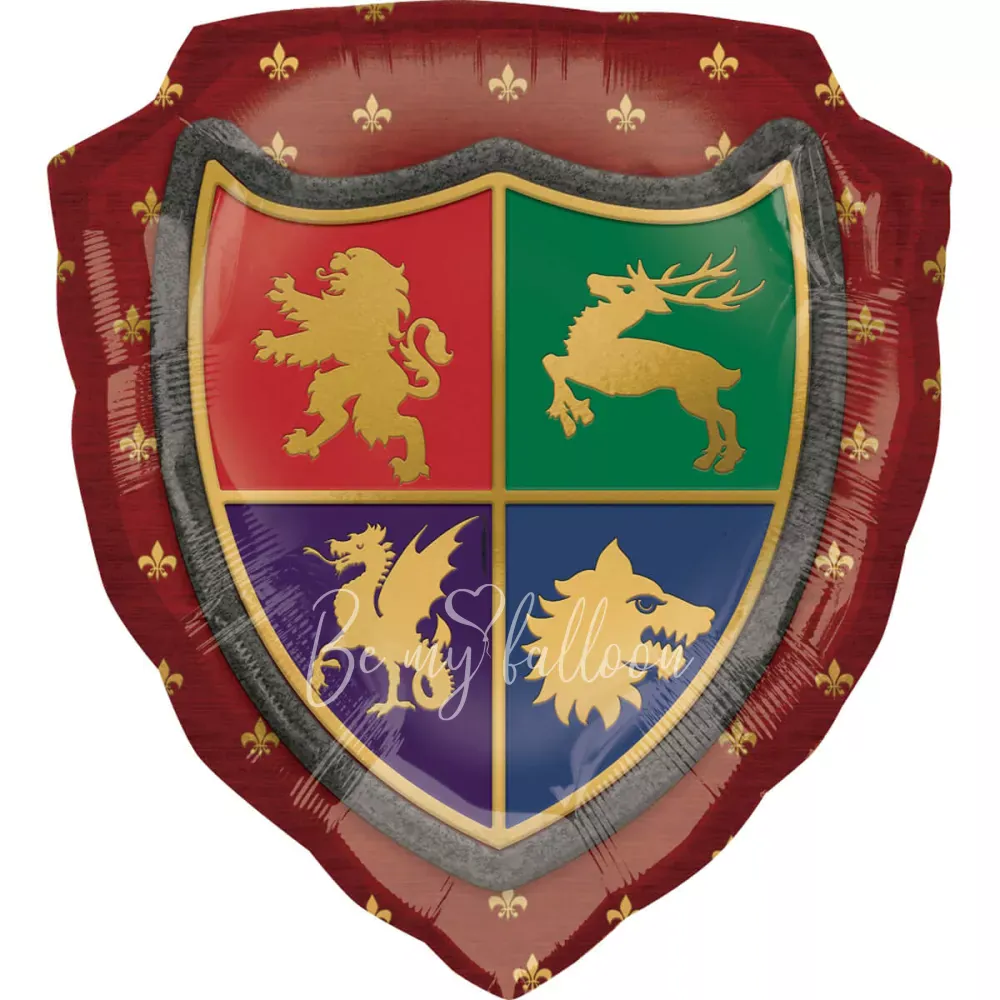63x68cm Helium foil Medieval Shield balloon