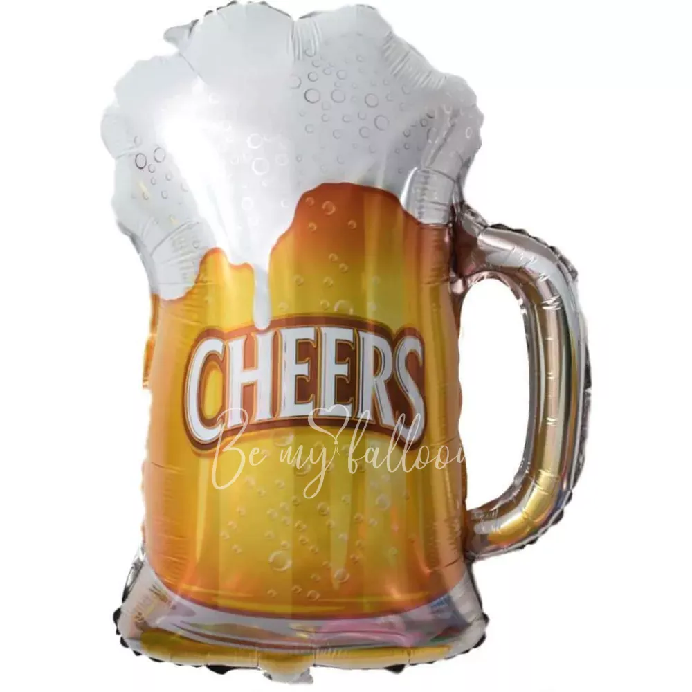 27" Helium foil Happy beer-day balloon