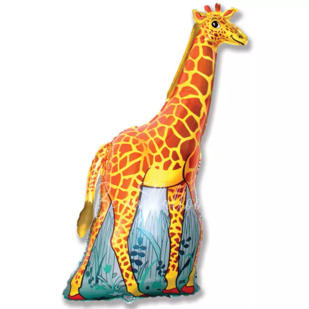 46" Helium foil Giraffe balloon