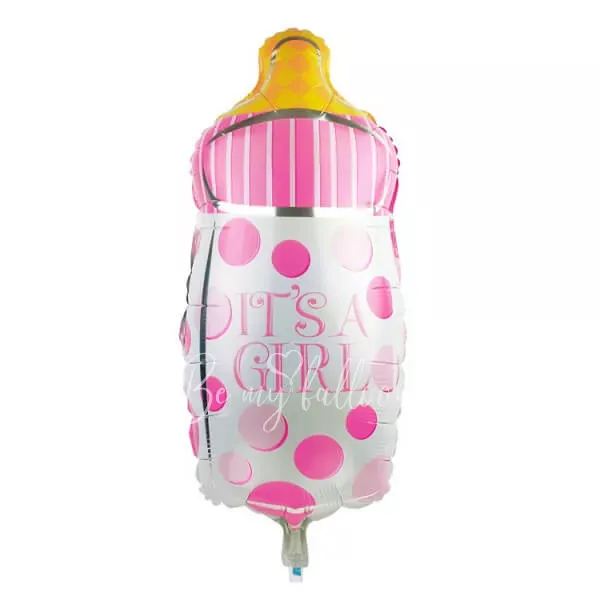 29" Helium foil It's a Girl bottle balloon
