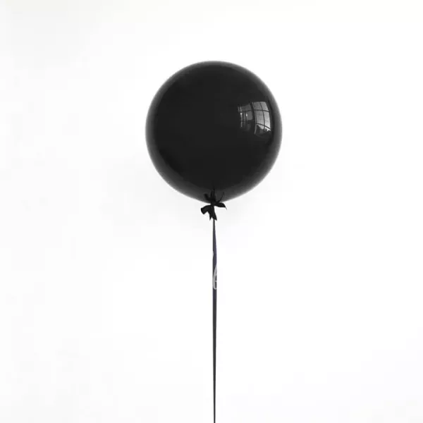 Latex Giant plain fashion balloon Black