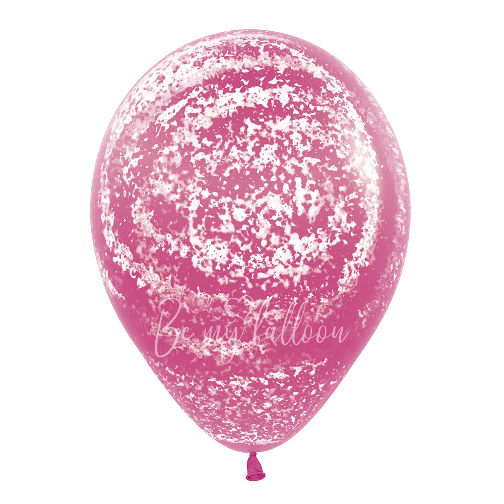 12" Helium latex Fashion Colours Graffiti marble balloons