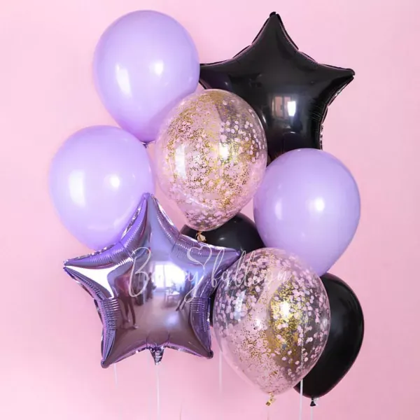 Shimmering Stars! Balloon Bouquet