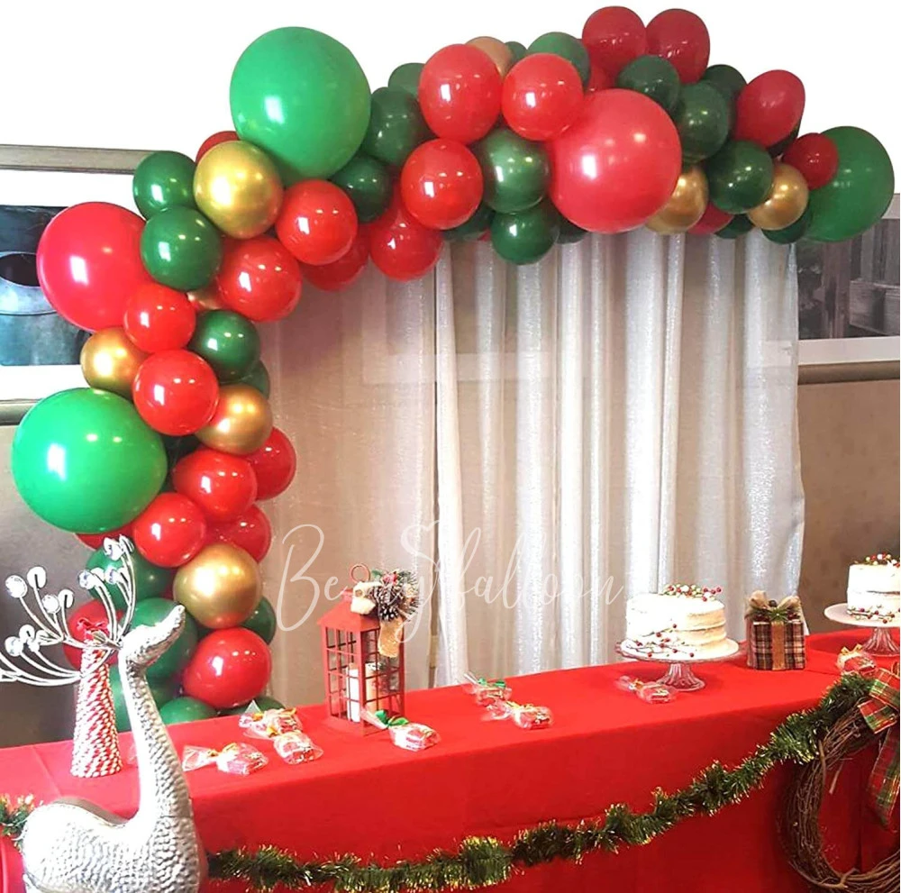 5m Christmas Organic balloon garland
