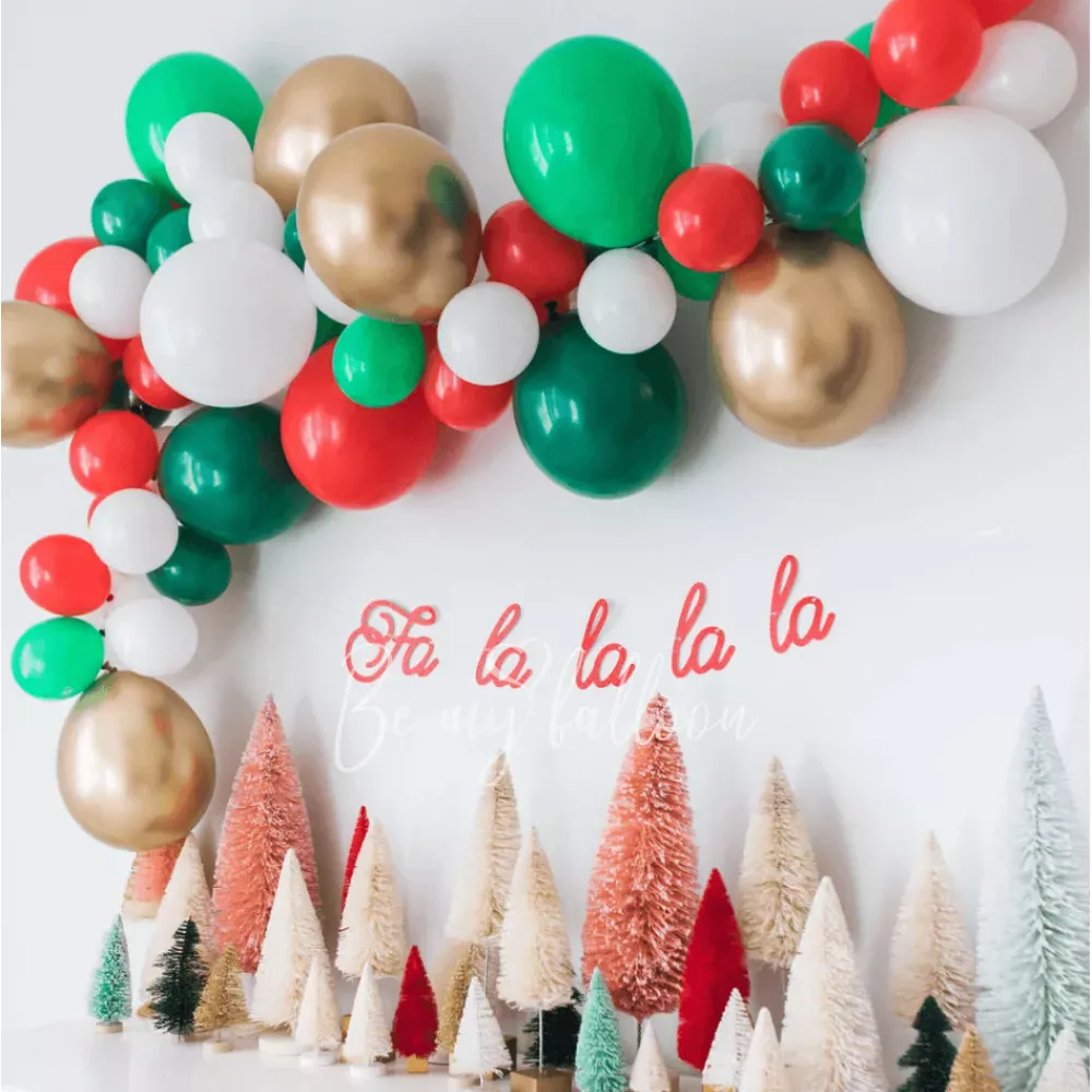 3м Гирлянда из шаров органик С Новым Годом!