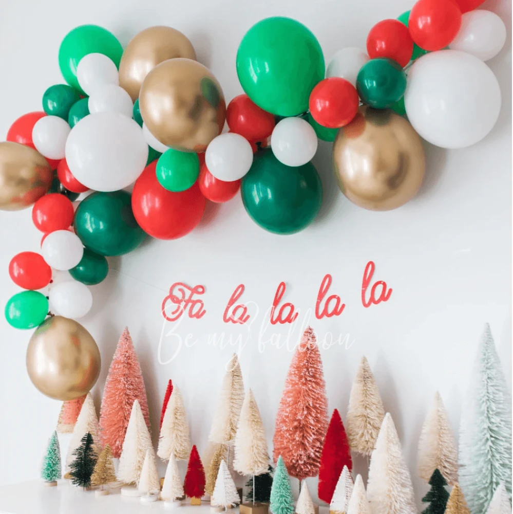 3m Happy New Year Organic balloon garland