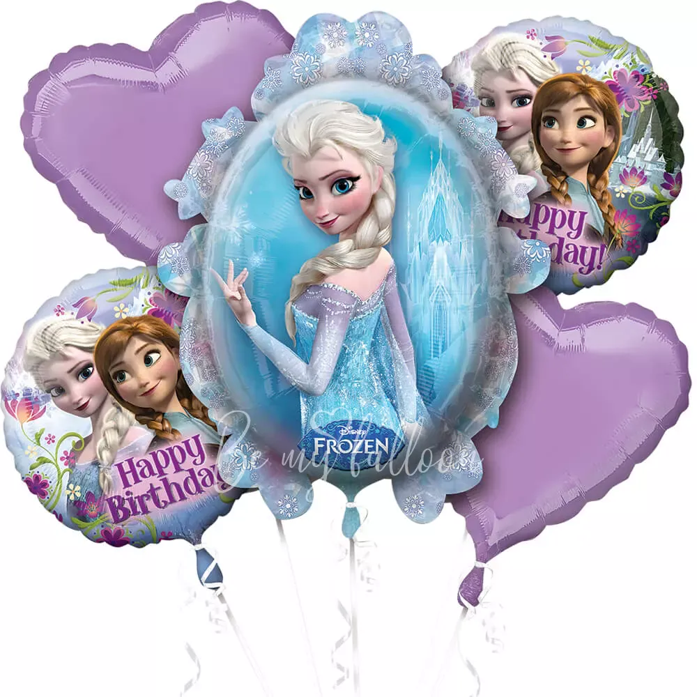 Frozen Birthday! Balloon bouquet