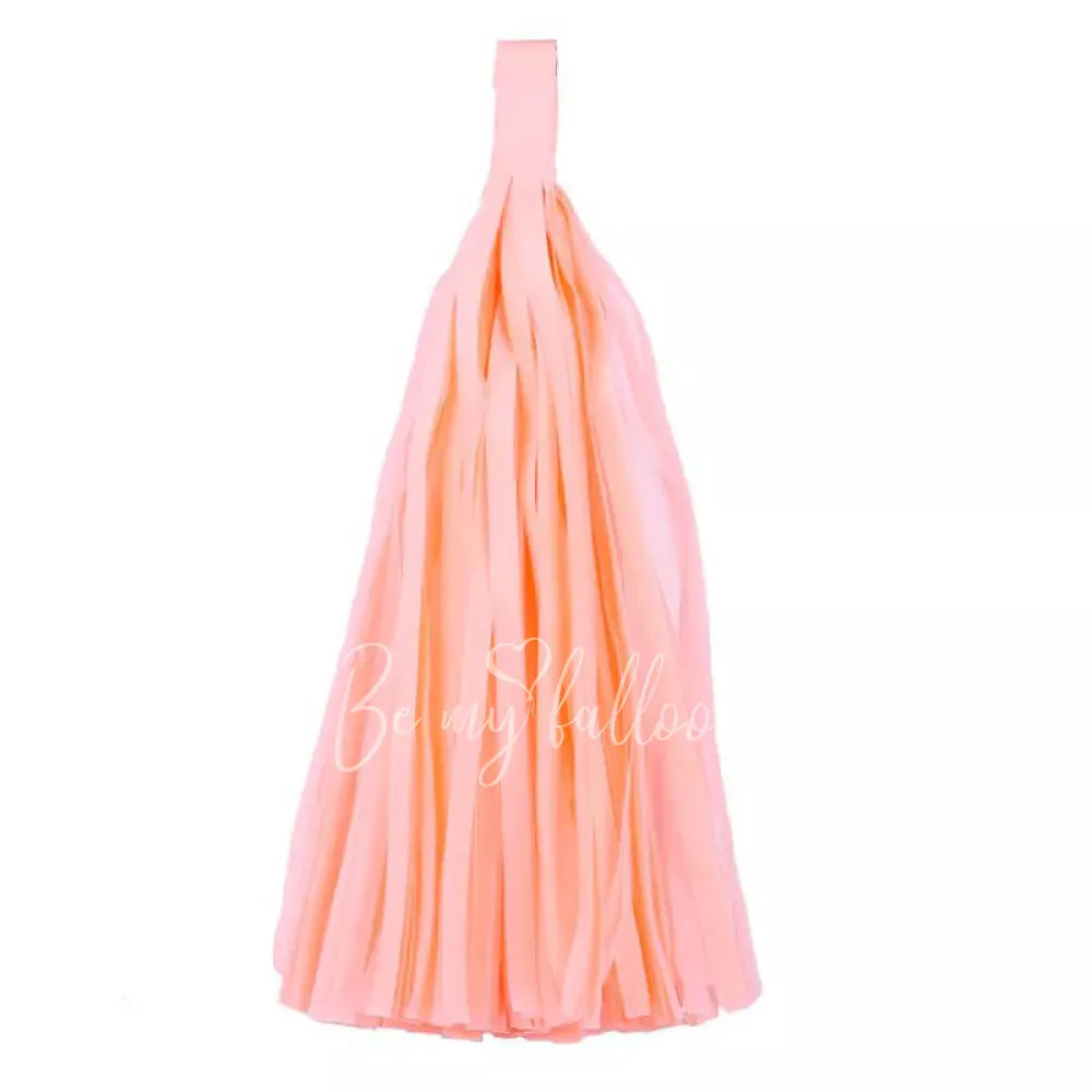 إكليل تاسل لون الخوخ