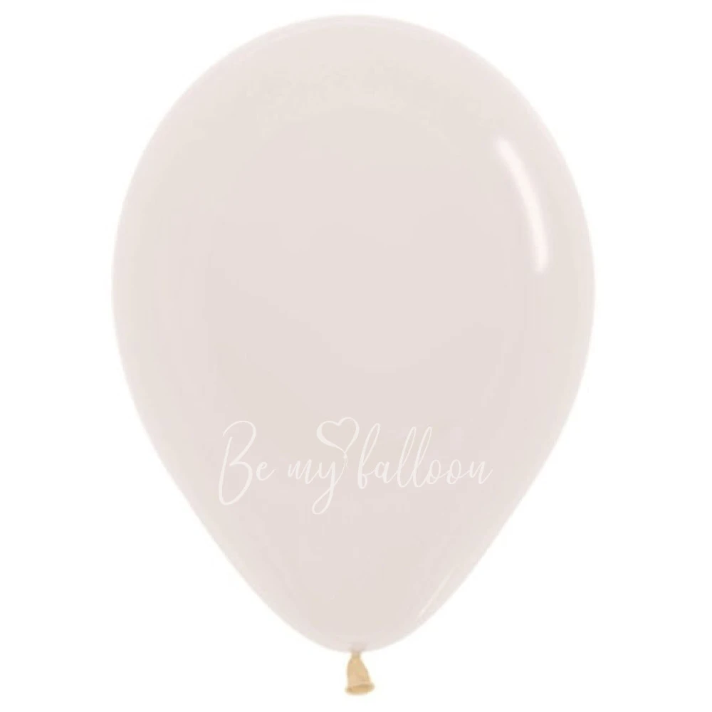 12" Helium crystal transparent 390 plain balloon