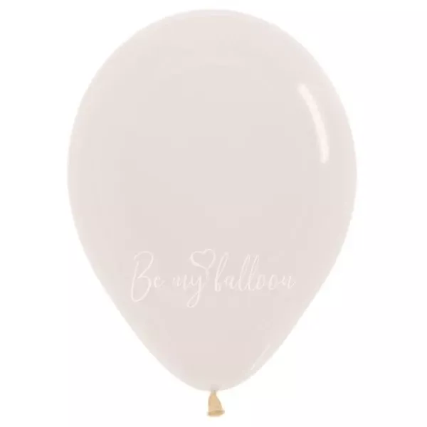 12" Helium crystal transparent 390 plain balloon