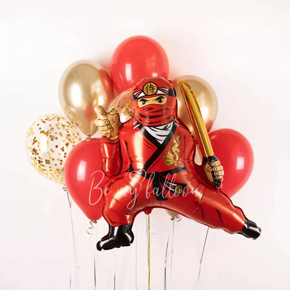 Ninja Balloon Bouquet