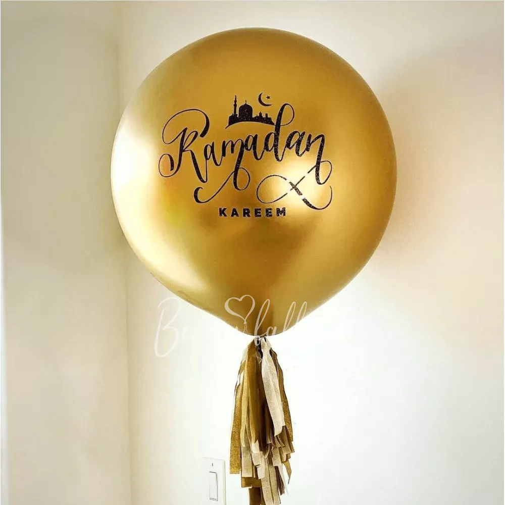 Golden balloon "Ramadan"