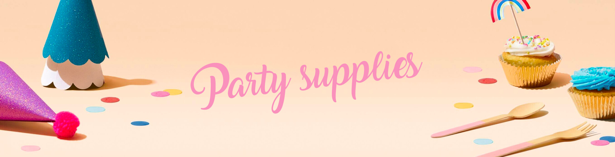 Party supplies for any occasions